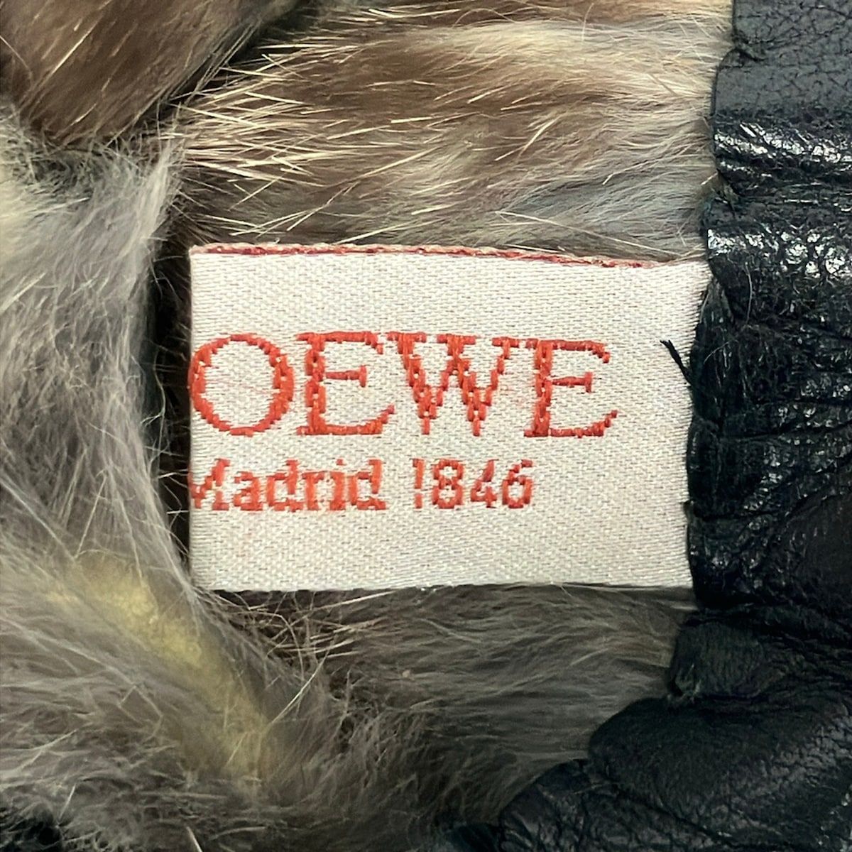 Loewe Gloves Black Leather — view 5