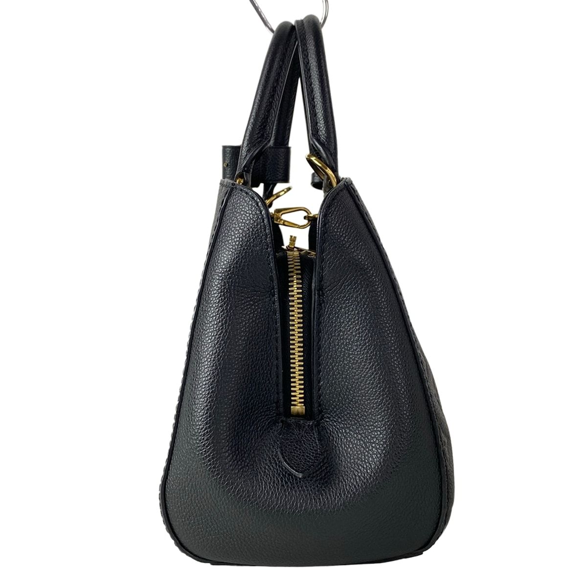 Louis Vuitton Handbag Monogram Empreinte Montaigne BB Noir Leather — view 2