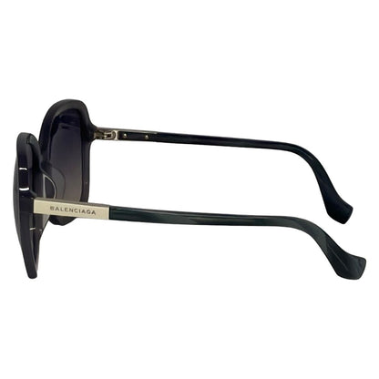 Balenciaga Sunglasses BA Light Gray Silver Mirror Eyewear — view 2
