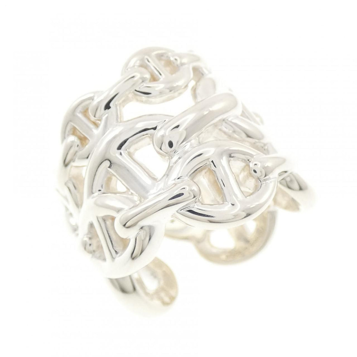 Hermes Chaine D'ancre Enchainee Ring