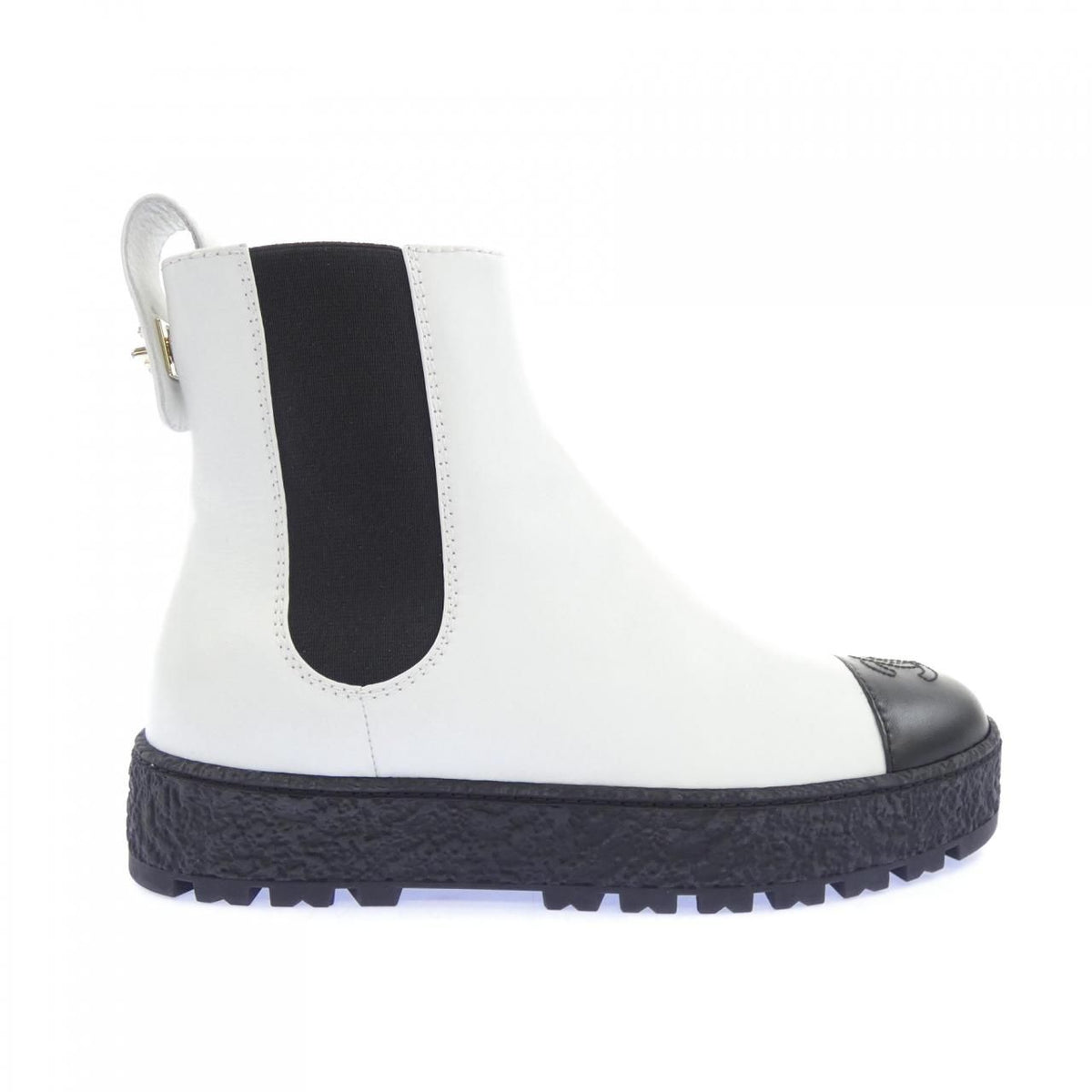 Chanel Ankle Boots Turnlock