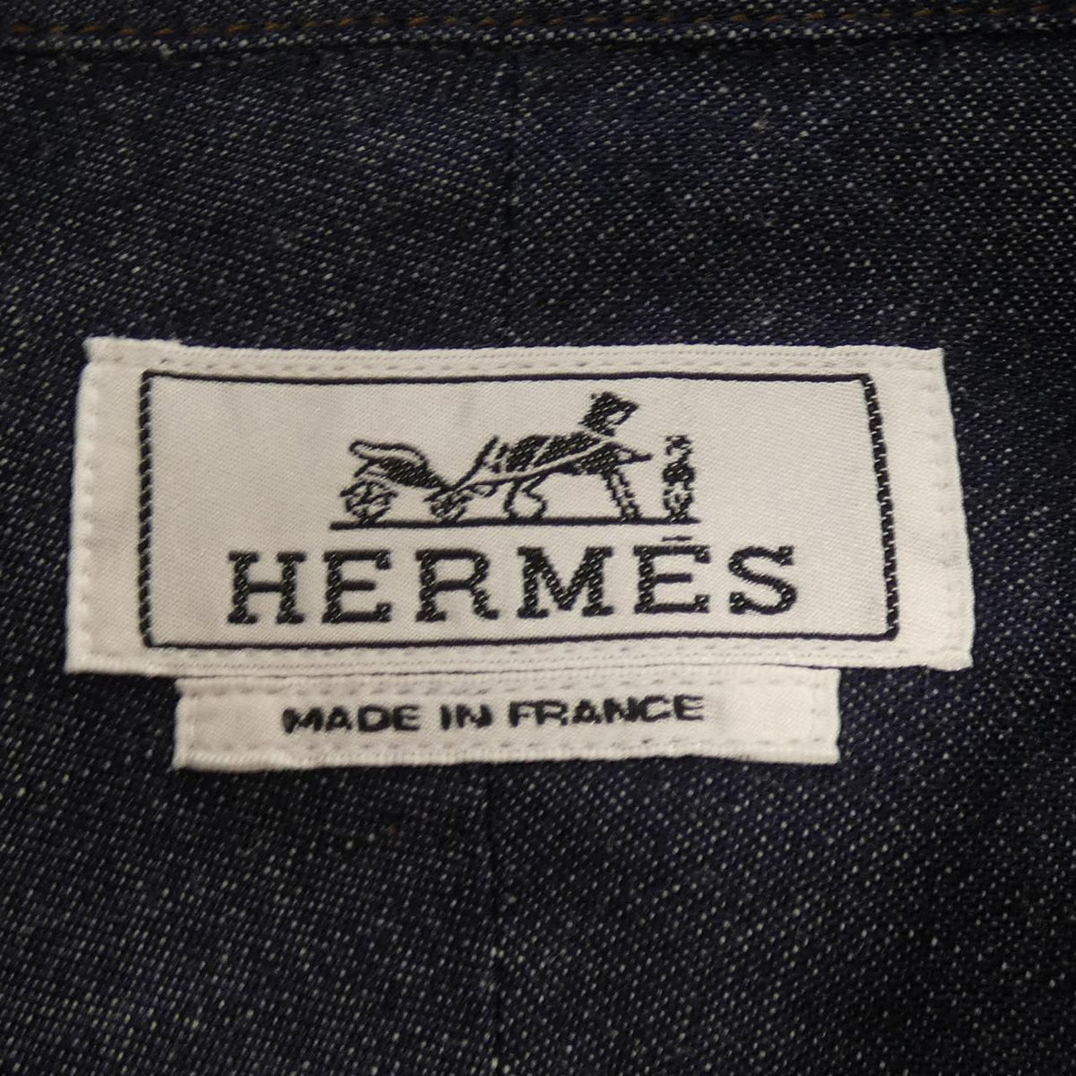 Hermes Overshirt Clou de Selle Shirt — view 4
