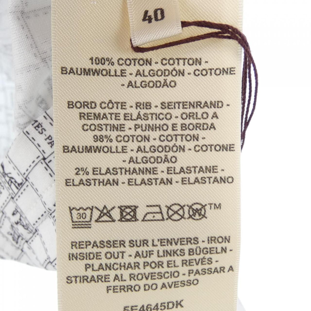 Hermes Bolduc AU Carre Check T-Shirt — view 3