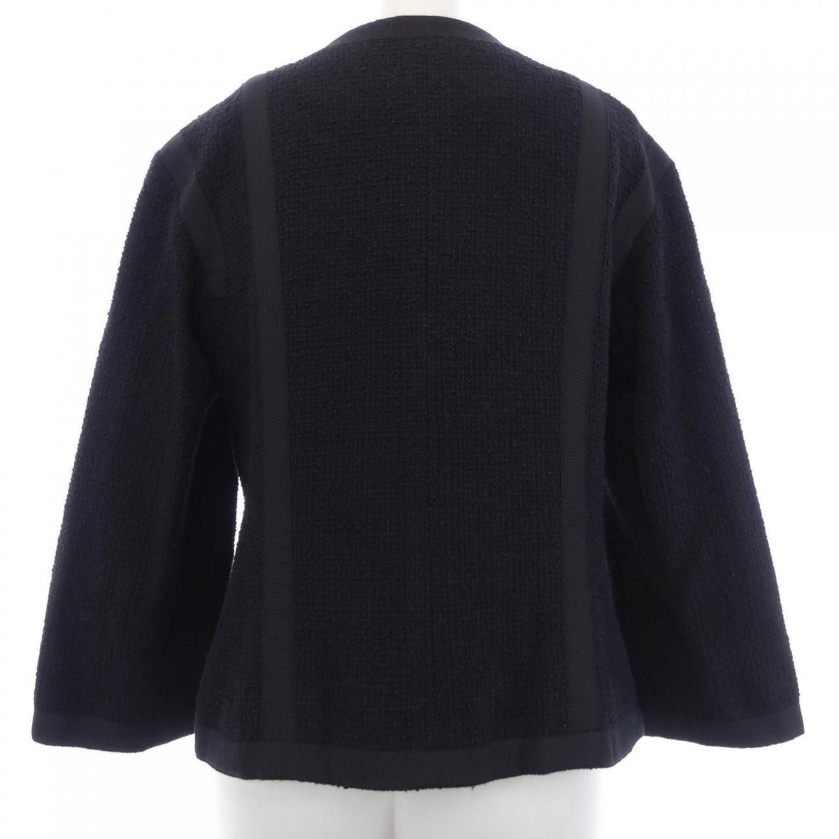 Chanel Collarless Jacket Black — view 2
