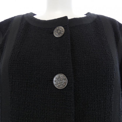 Chanel Collarless Jacket Black — view 5