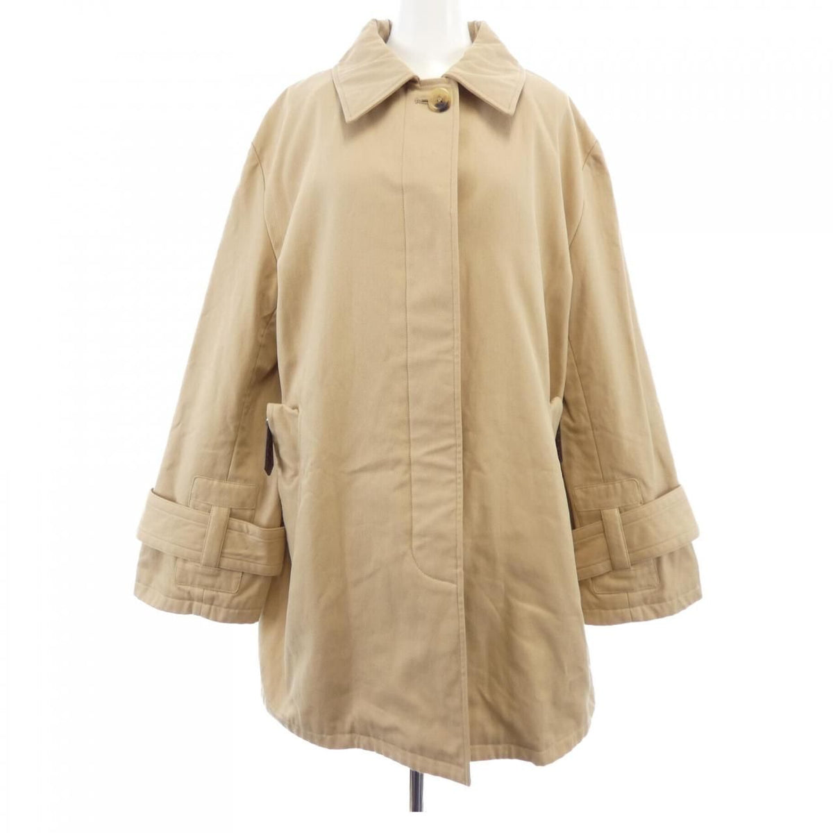 Louis Vuitton Oversized Detail Gabardine Coat