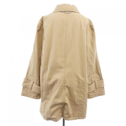 Louis Vuitton Oversized Detail Gabardine Coat — view 2