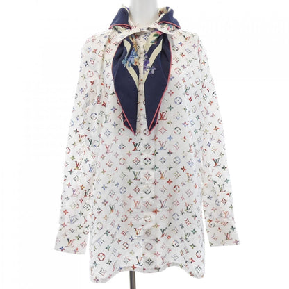 Louis Vuitton Vintage Flower Scarf Monogram Shirt
