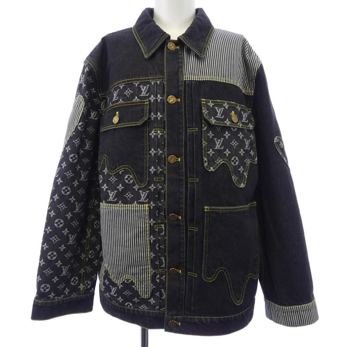 Louis Vuitton Monogram Crazy Denim Workwear Jacket