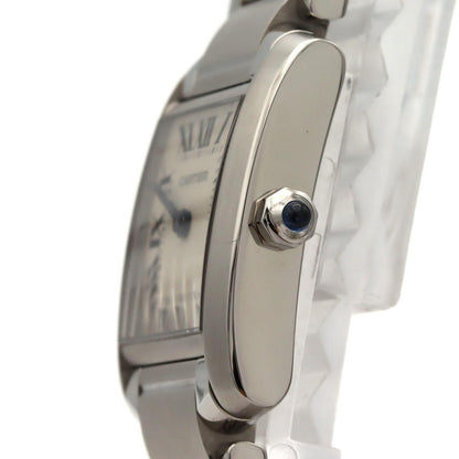 Cartier Tank Francaise SM SS Quartz Watch — view 3