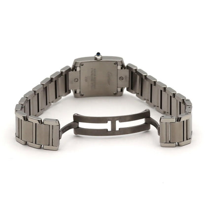Cartier Tank Francaise SM SS Quartz Watch — view 6