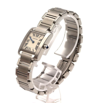 Cartier Tank Francaise SM SS Quartz Watch — view 2