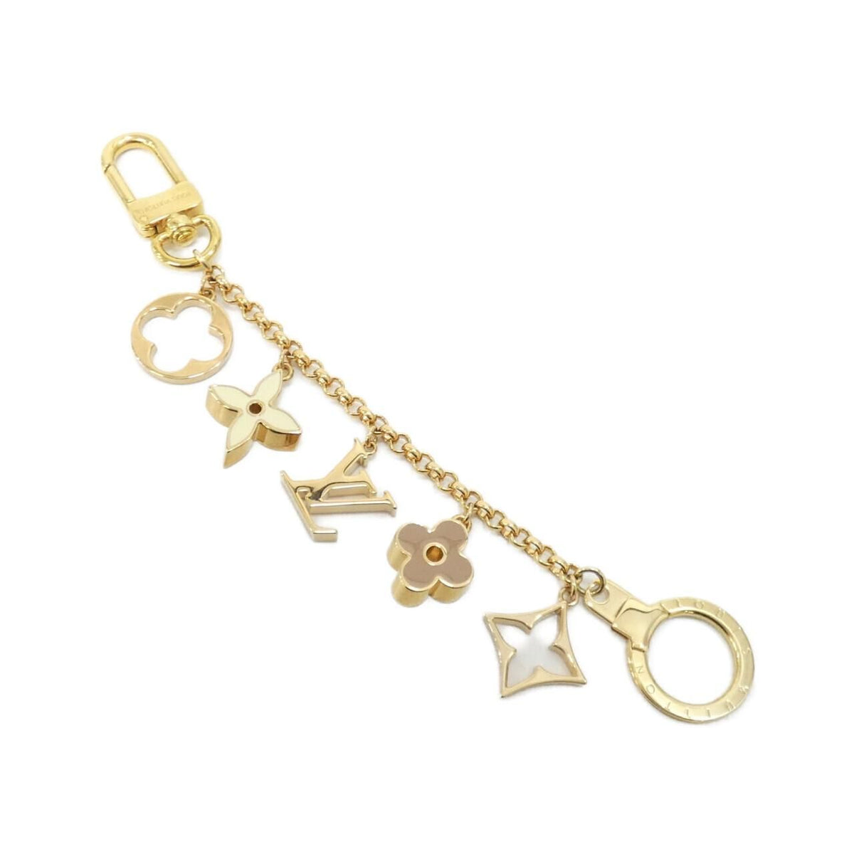 Louis Vuitton Bag Charm Chain Fleur de Monogram