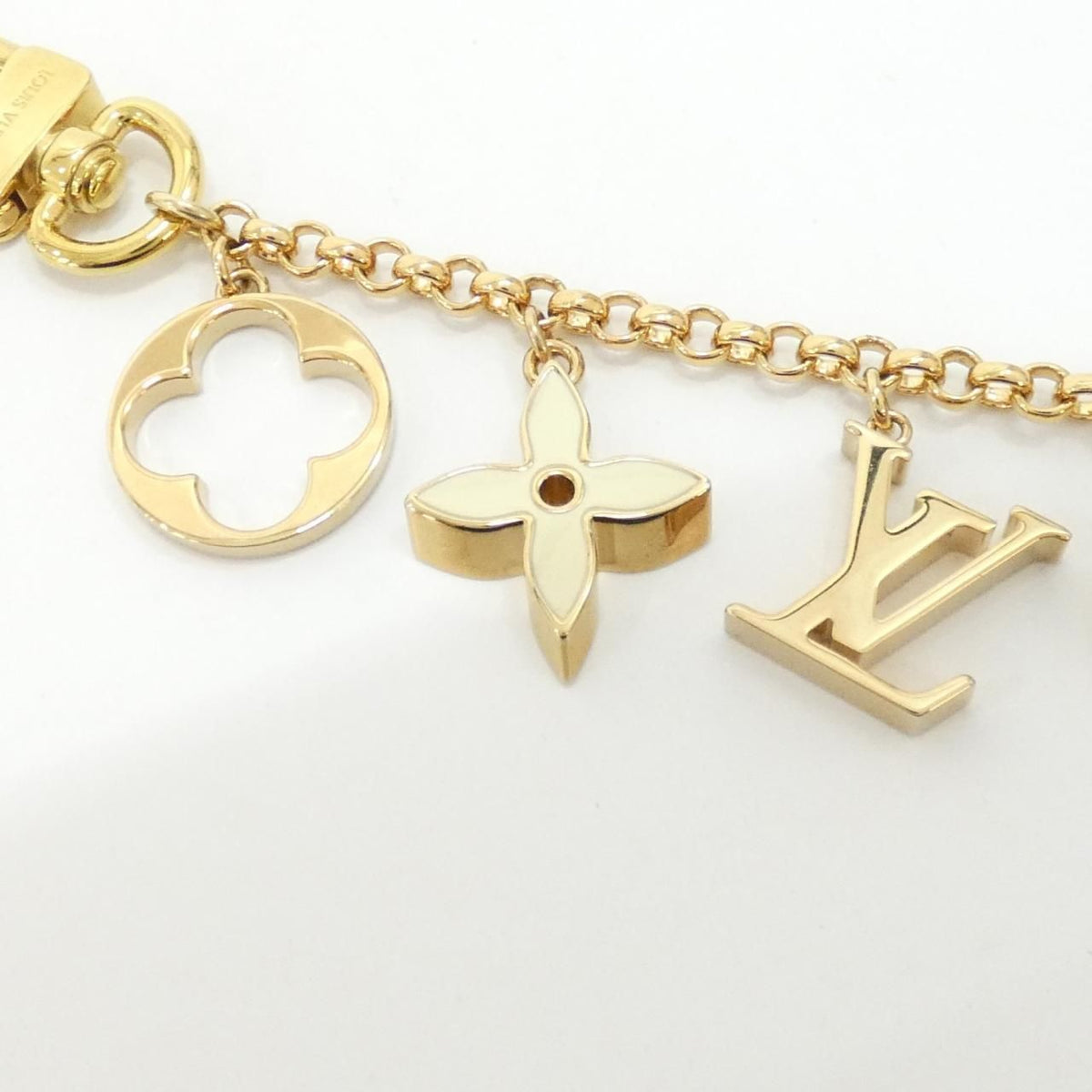 Louis Vuitton Bag Charm Chain Fleur de Monogram — view 2