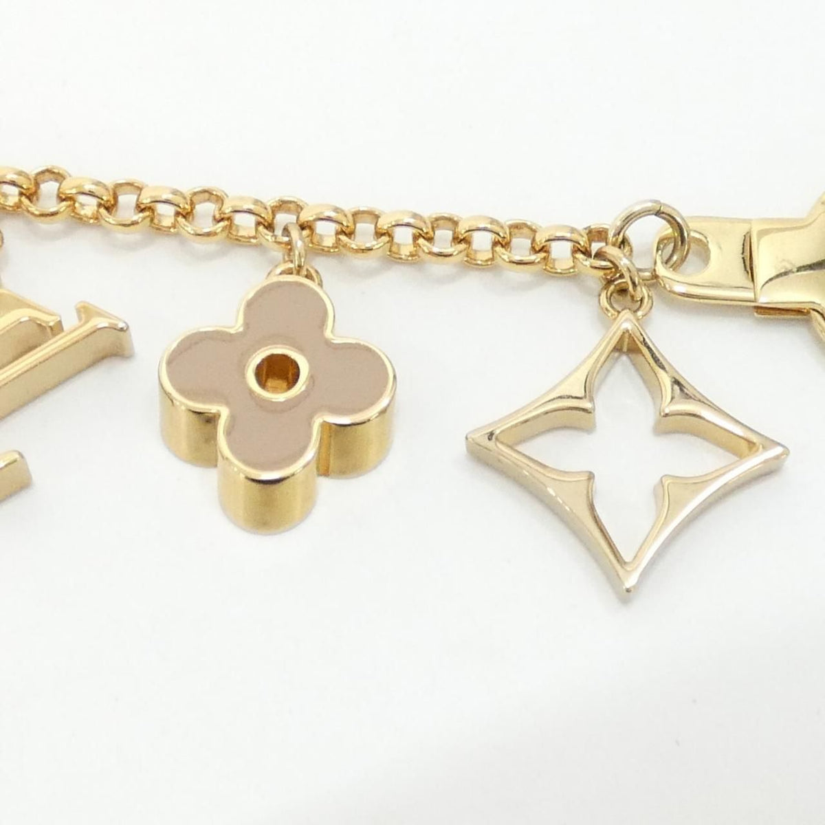 Louis Vuitton Bag Charm Chain Fleur de Monogram — view 3