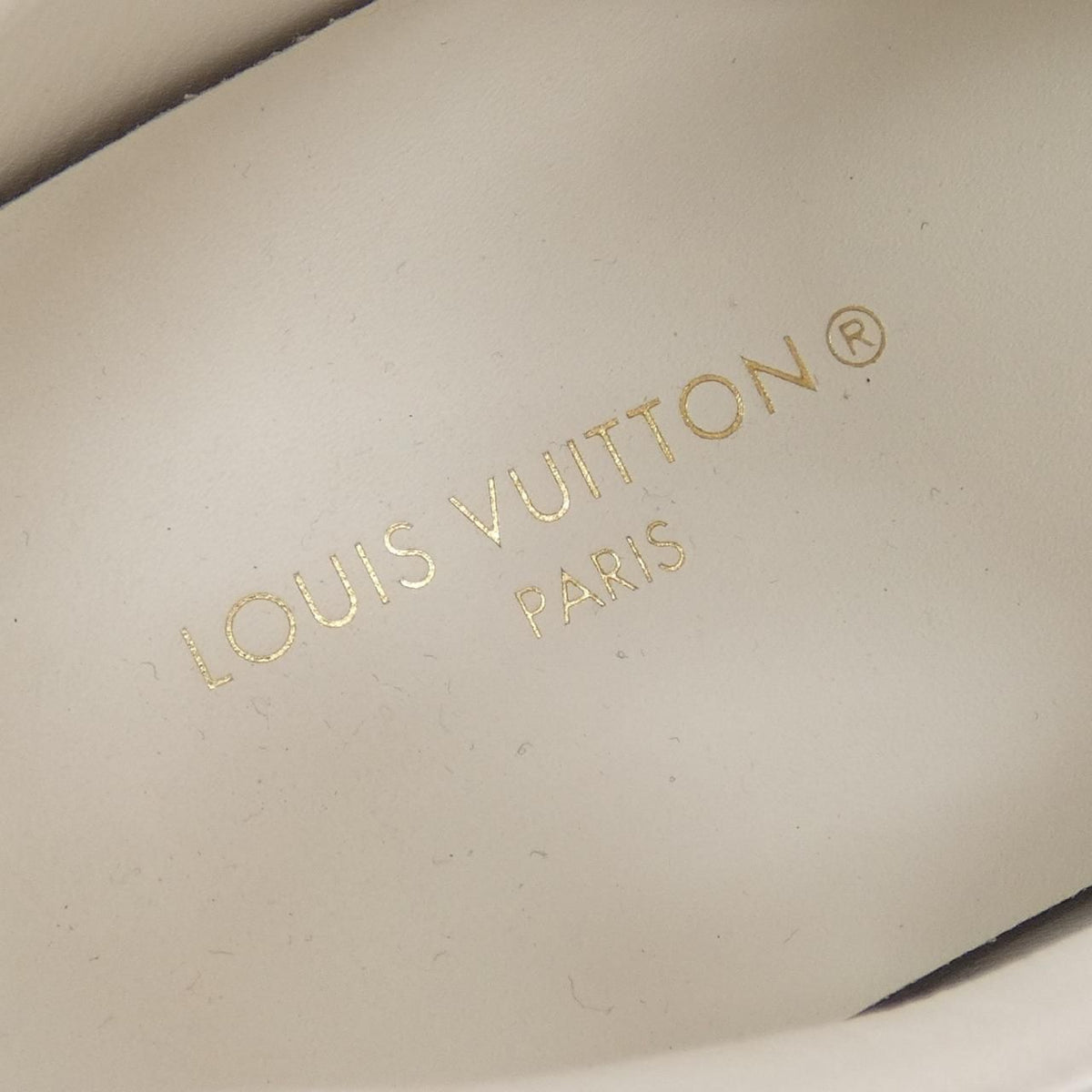 Louis Vuitton Graphical Signature Print Time Out Line Sneakers — view 6