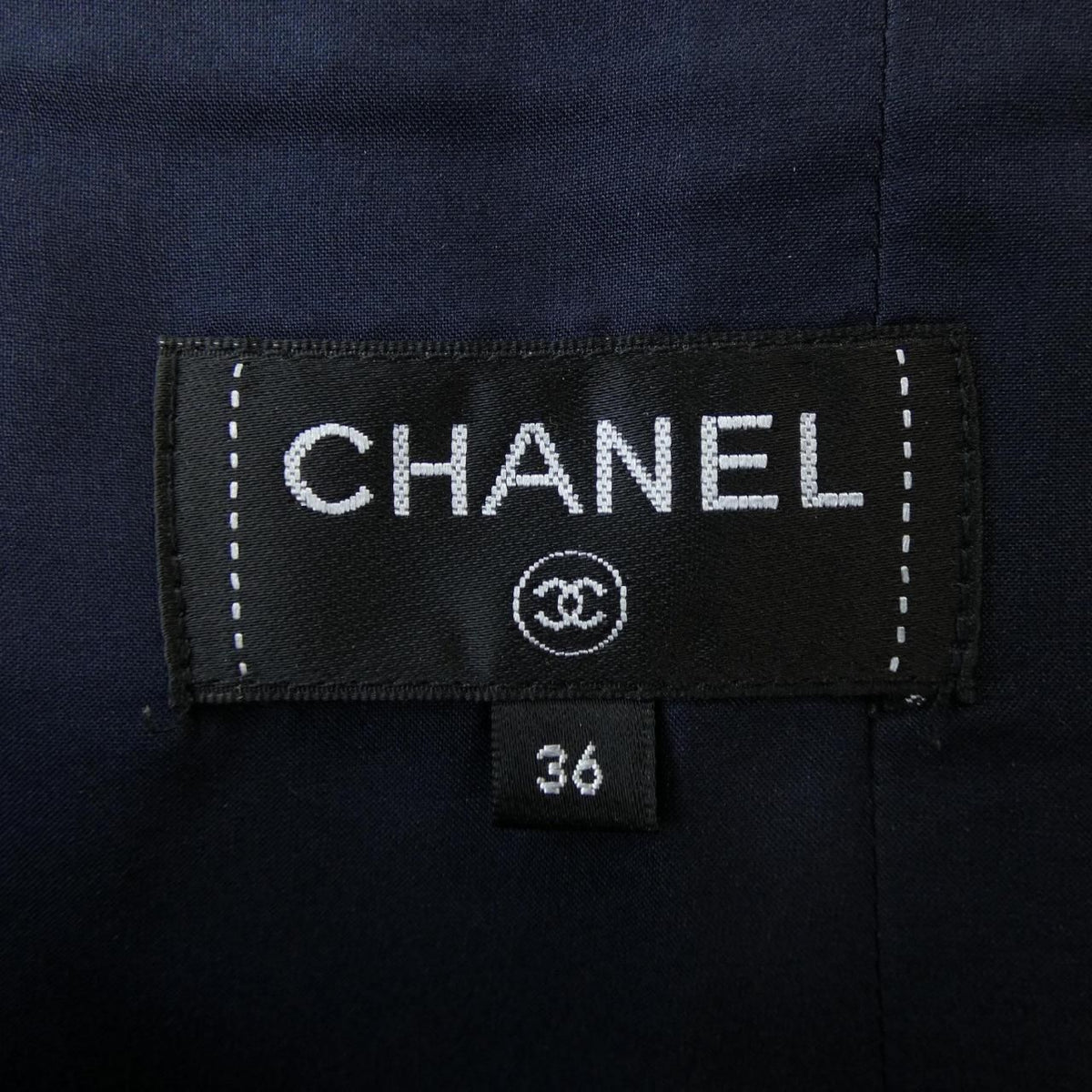 Chanel Skirt Navy — view 4