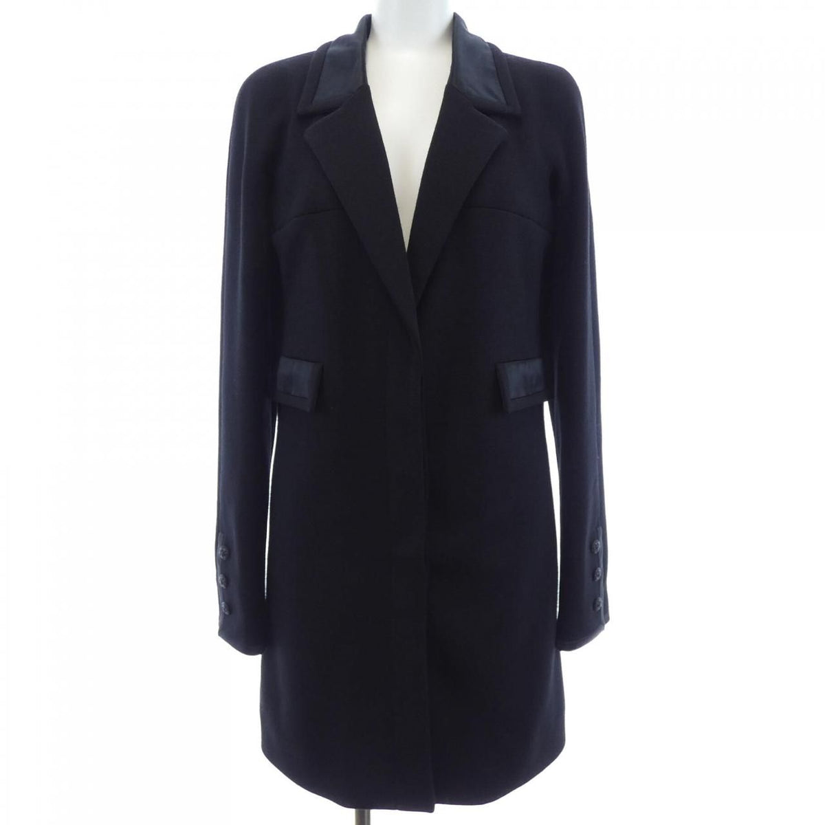 Chanel 07A Coat Black