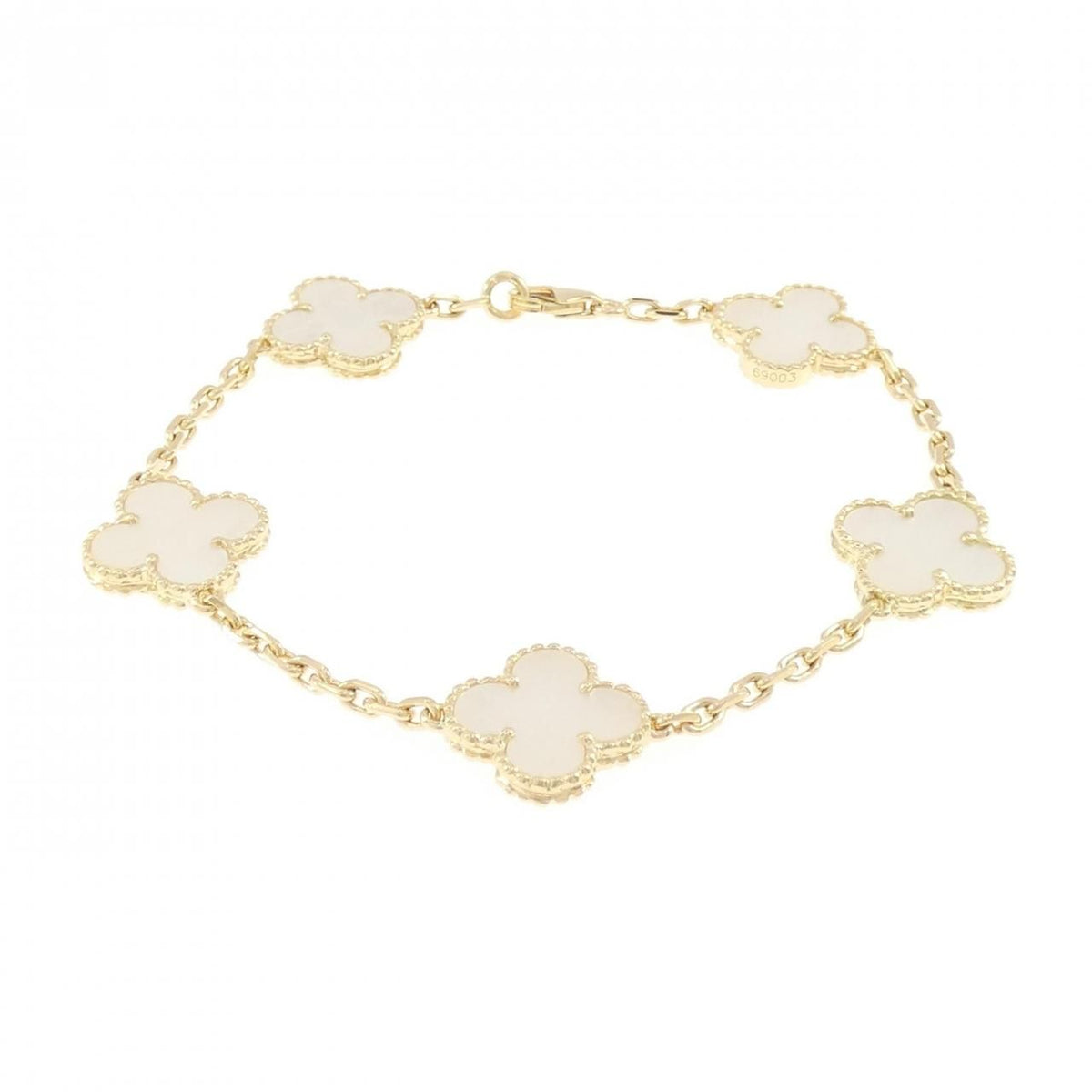 Van Cleef & Arpels Vintage Alhambra 5 Motif Bracelet — view 2