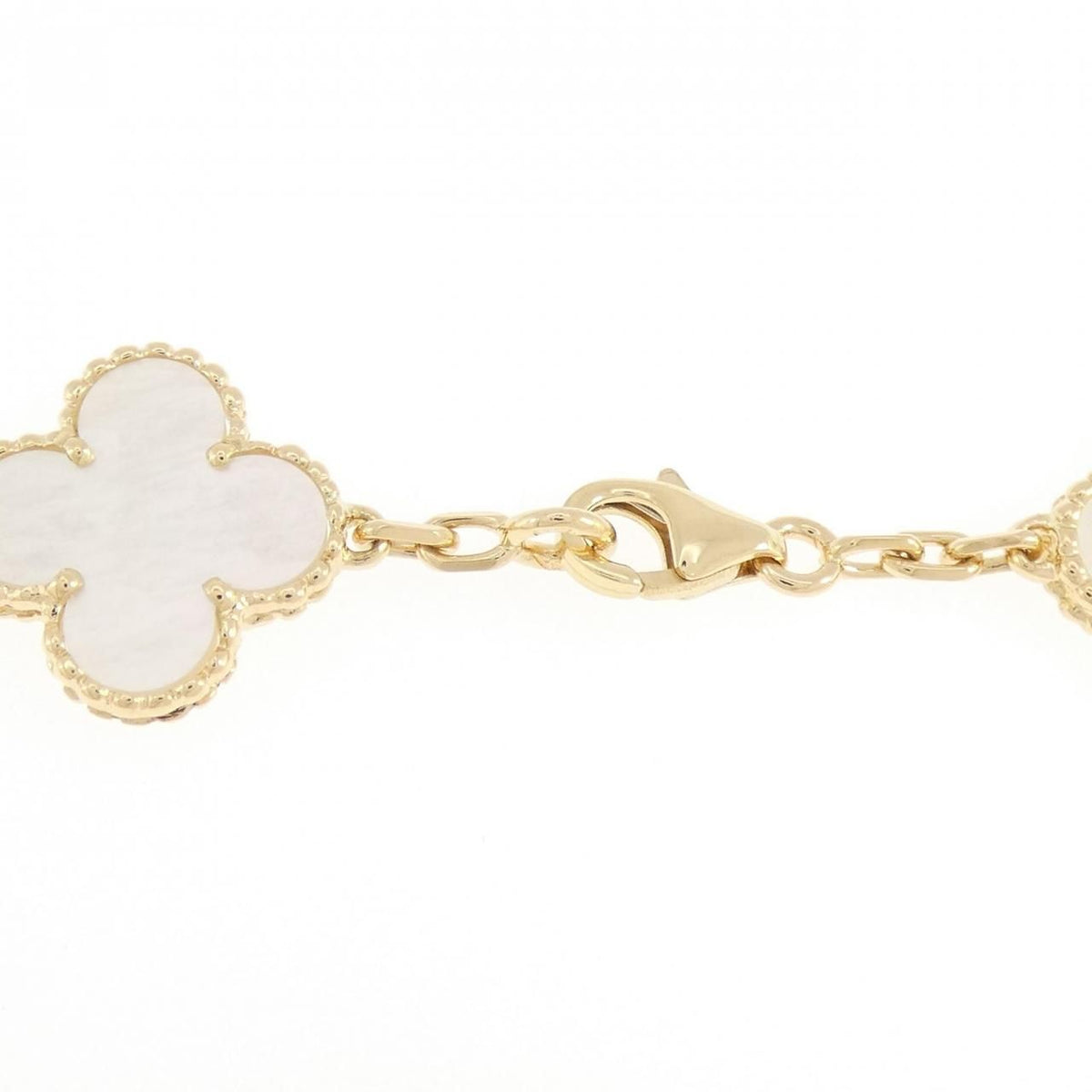 Van Cleef & Arpels Vintage Alhambra 5 Motif Bracelet — view 3