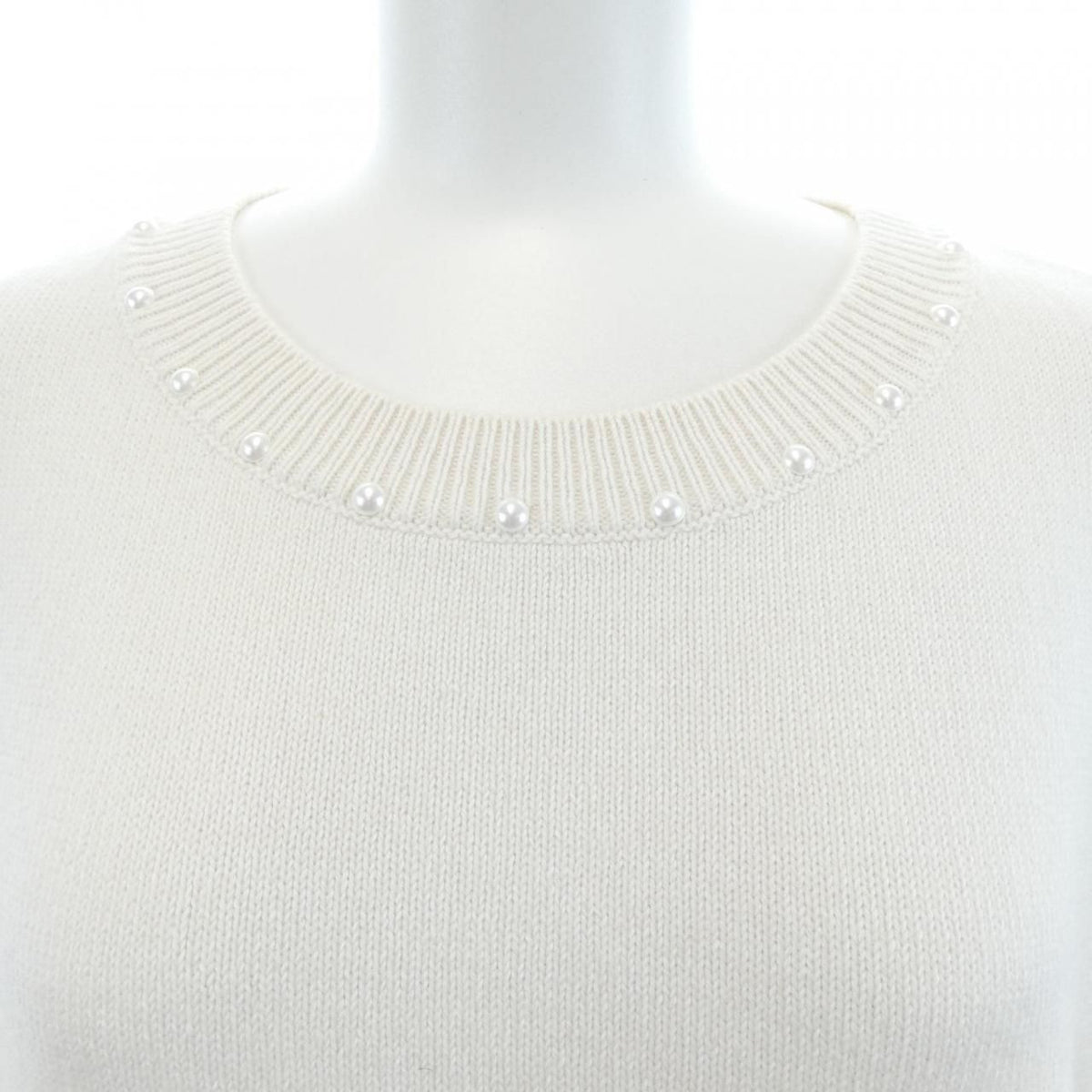 Chanel Knit Sweater White — view 5
