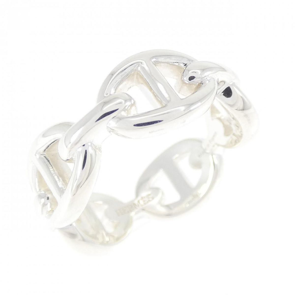 Hermes Chaine D'ancre Enchainee Ring