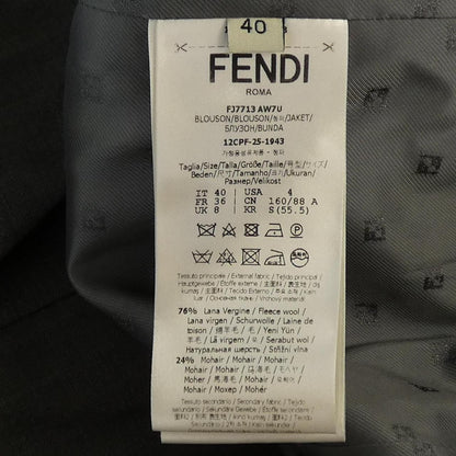 Fendi Jacket Gray — view 3