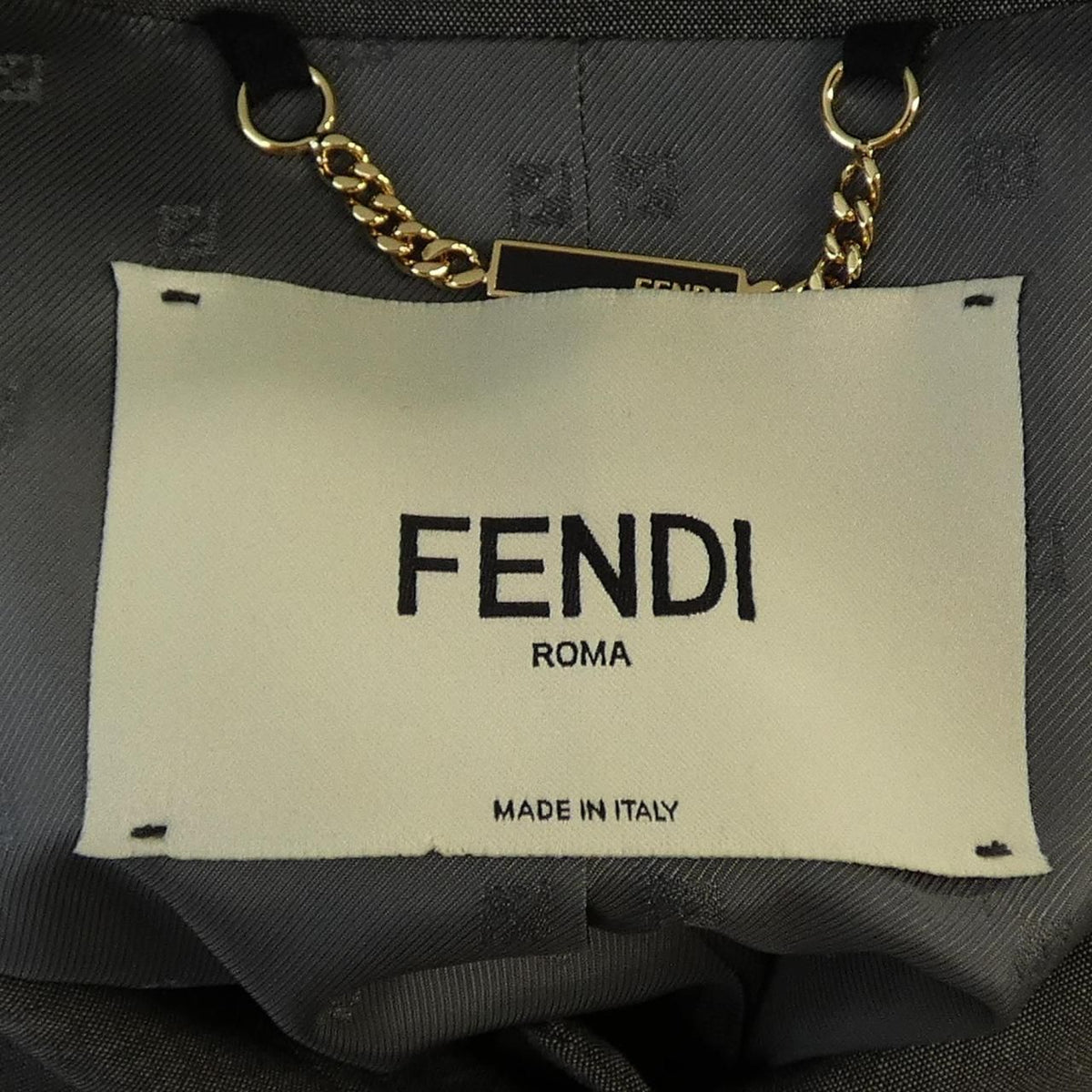 Fendi Jacket Gray — view 4