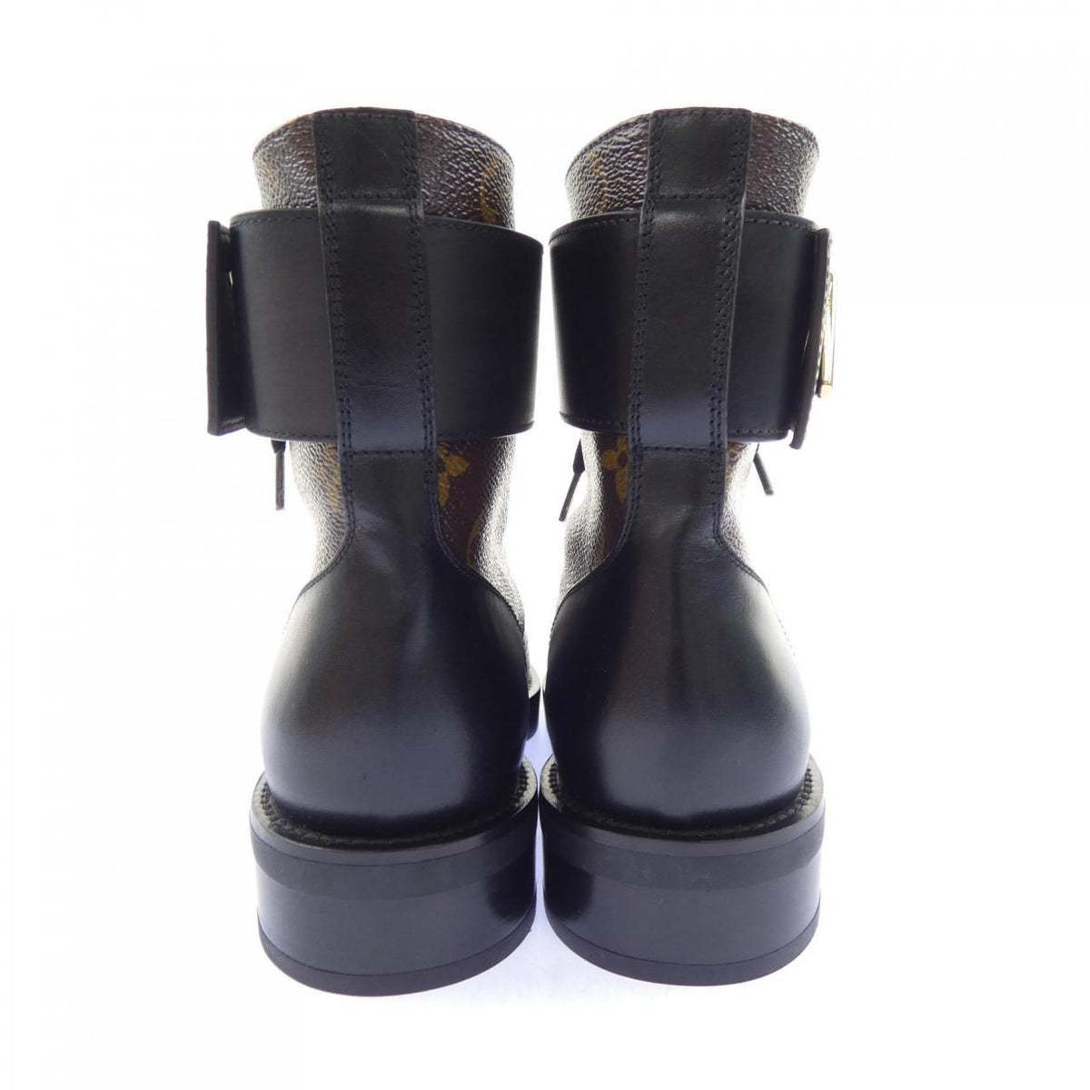 Louis Vuitton Patent Monogram Canvas Wonderland Line Boots — view 5