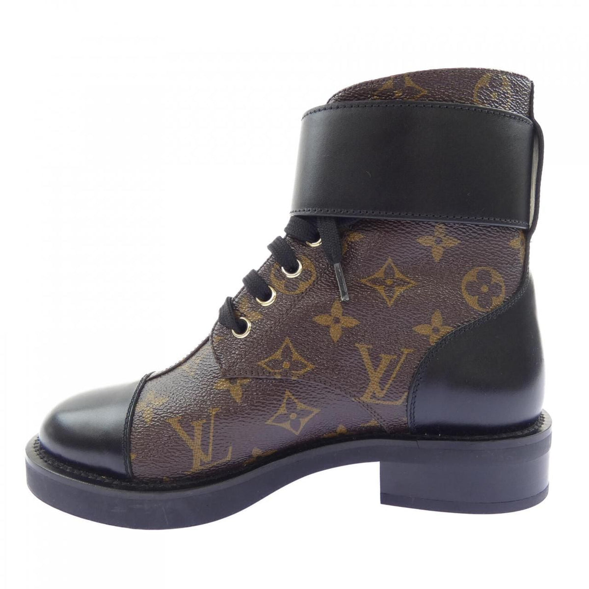 Louis Vuitton Patent Monogram Canvas Wonderland Line Boots — view 2