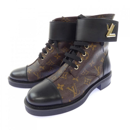 Louis Vuitton Patent Monogram Canvas Wonderland Line Boots — view 3