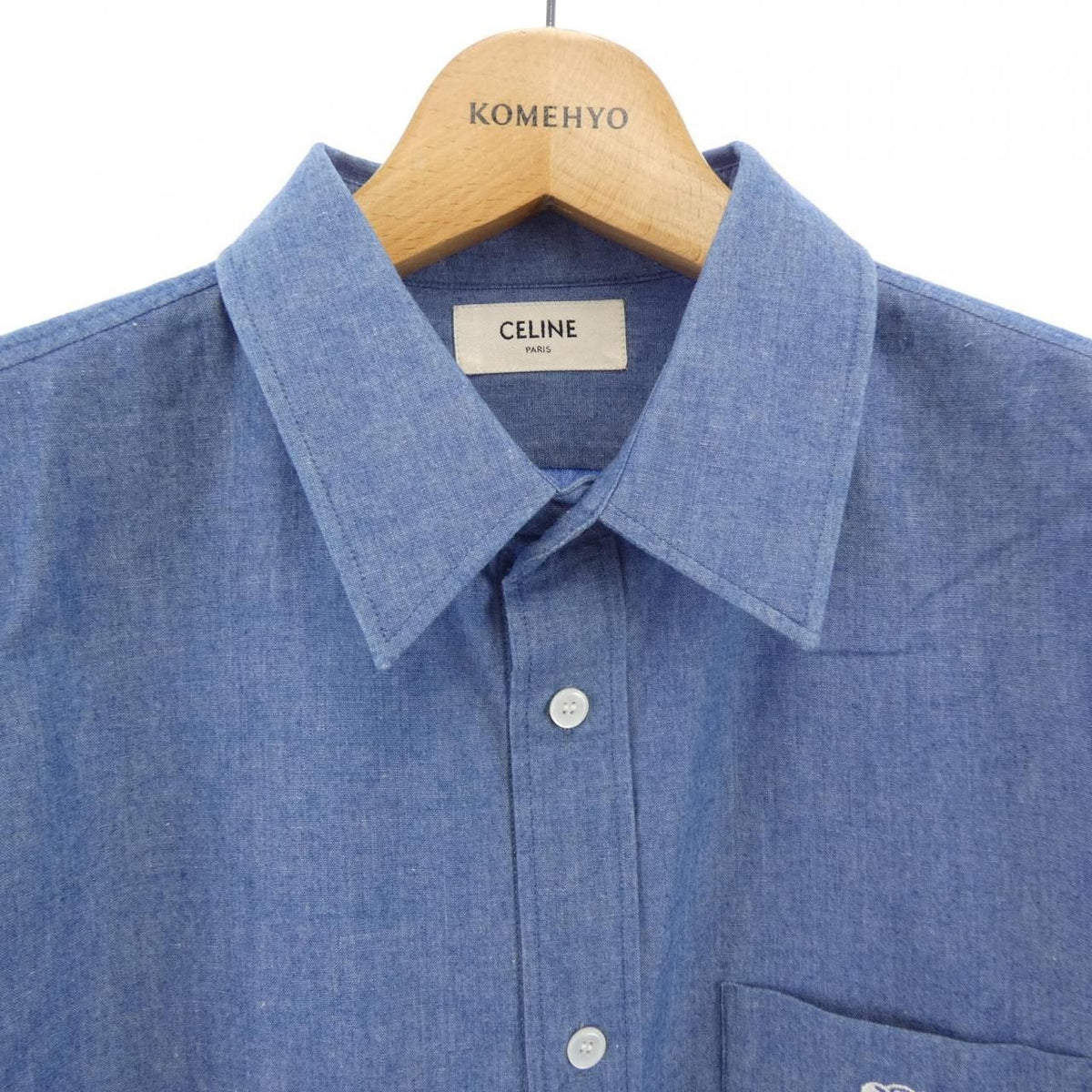 Celine Shirt Blue — view 5