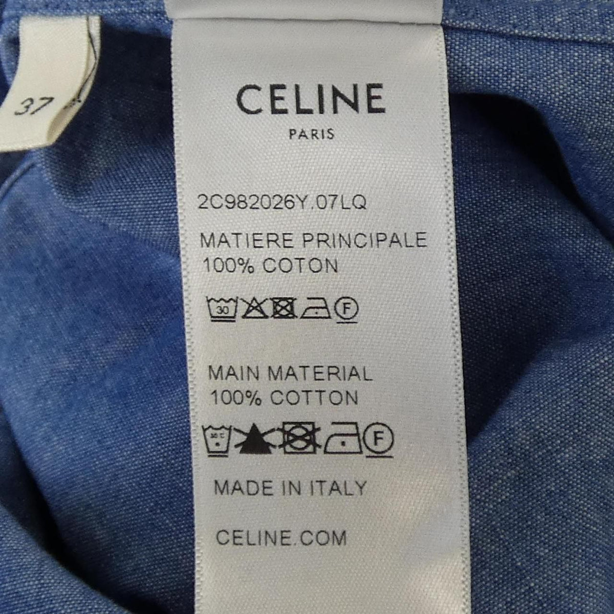 Celine Shirt Blue — view 3
