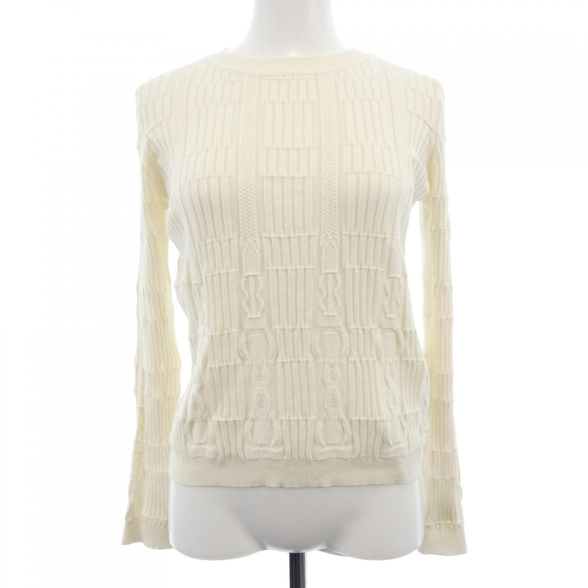 Hermes Coaching Remix Torsado Knit Sweater
