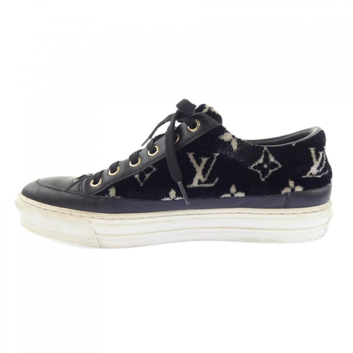 Louis Vuitton Monogram Velvet Stellar Line Sneakers — view 2