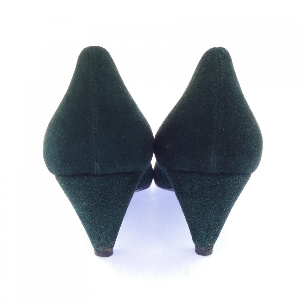 Prada Pumps Heels Green — view 5