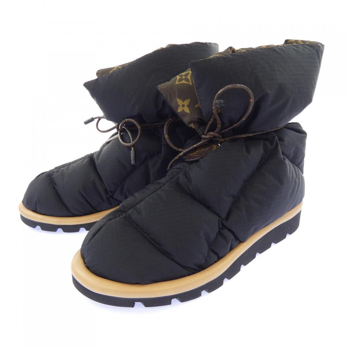 Louis Vuitton Monogram Pattern Pillow Line Boots — view 3