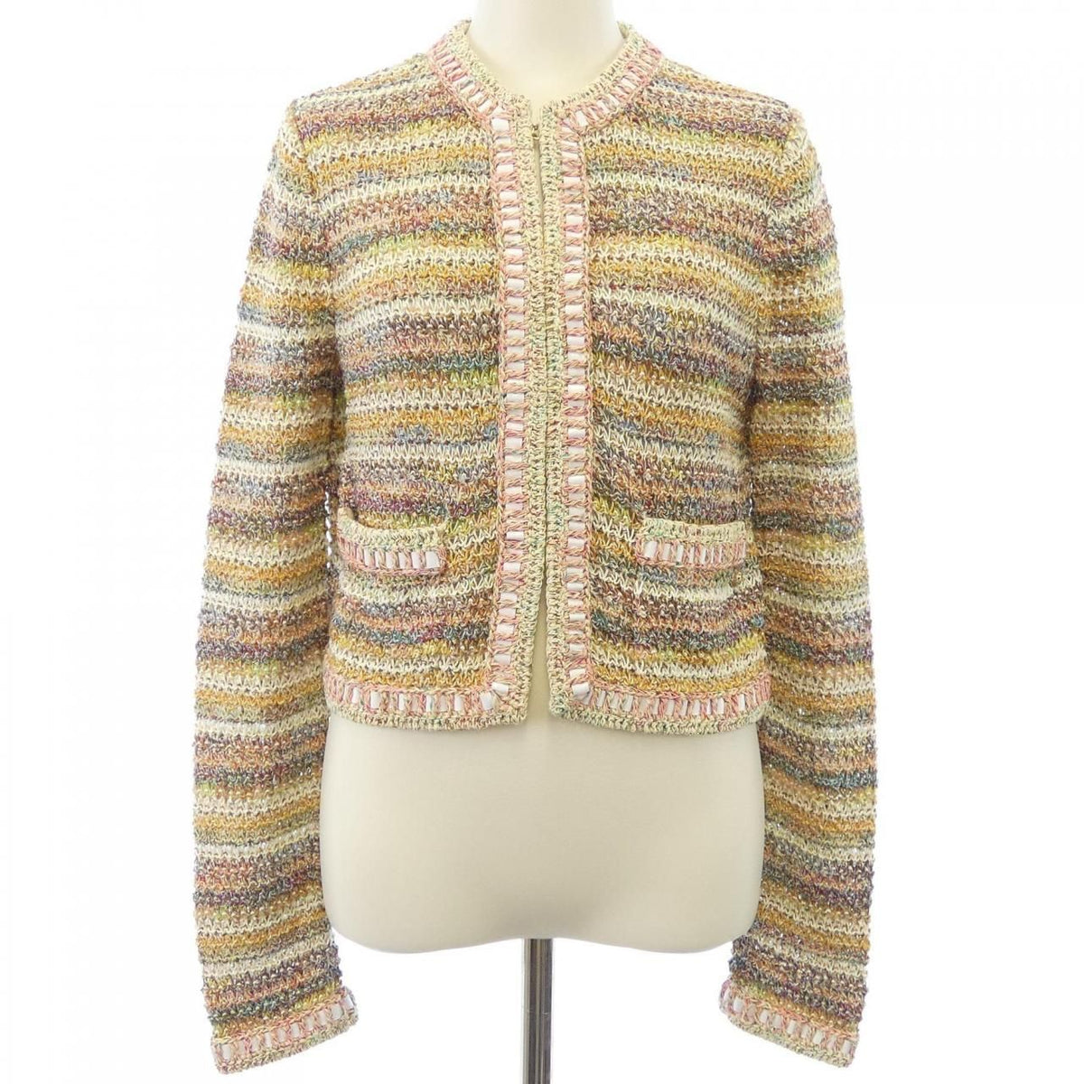 Chanel Cardigan Beige