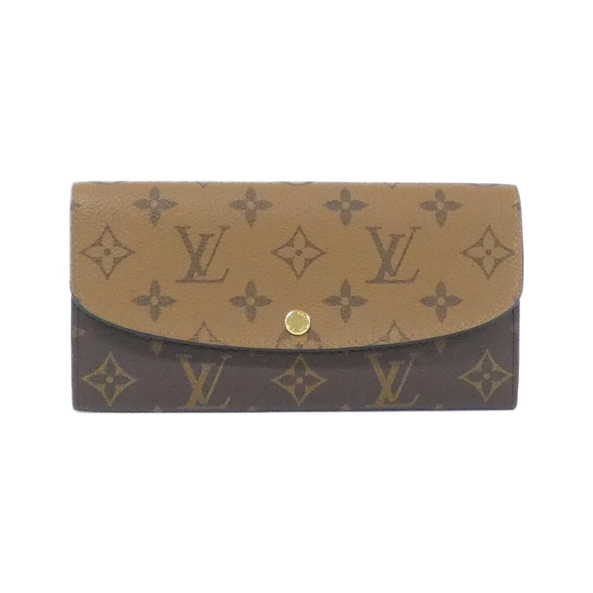 Louis Vuitton Monogram Reverse Portefeuille Emily Wallet