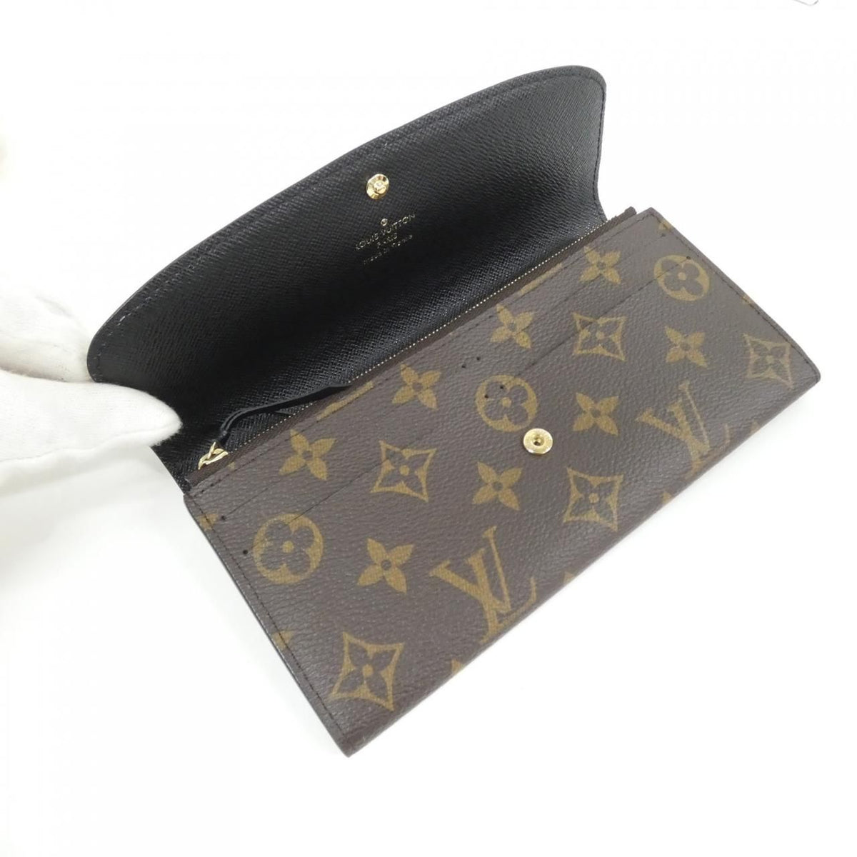 Louis Vuitton Monogram Reverse Portefeuille Emily Wallet — view 4