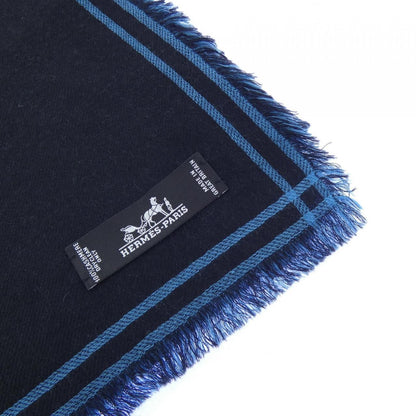 Hermes Shawl Scarf Black — view 2