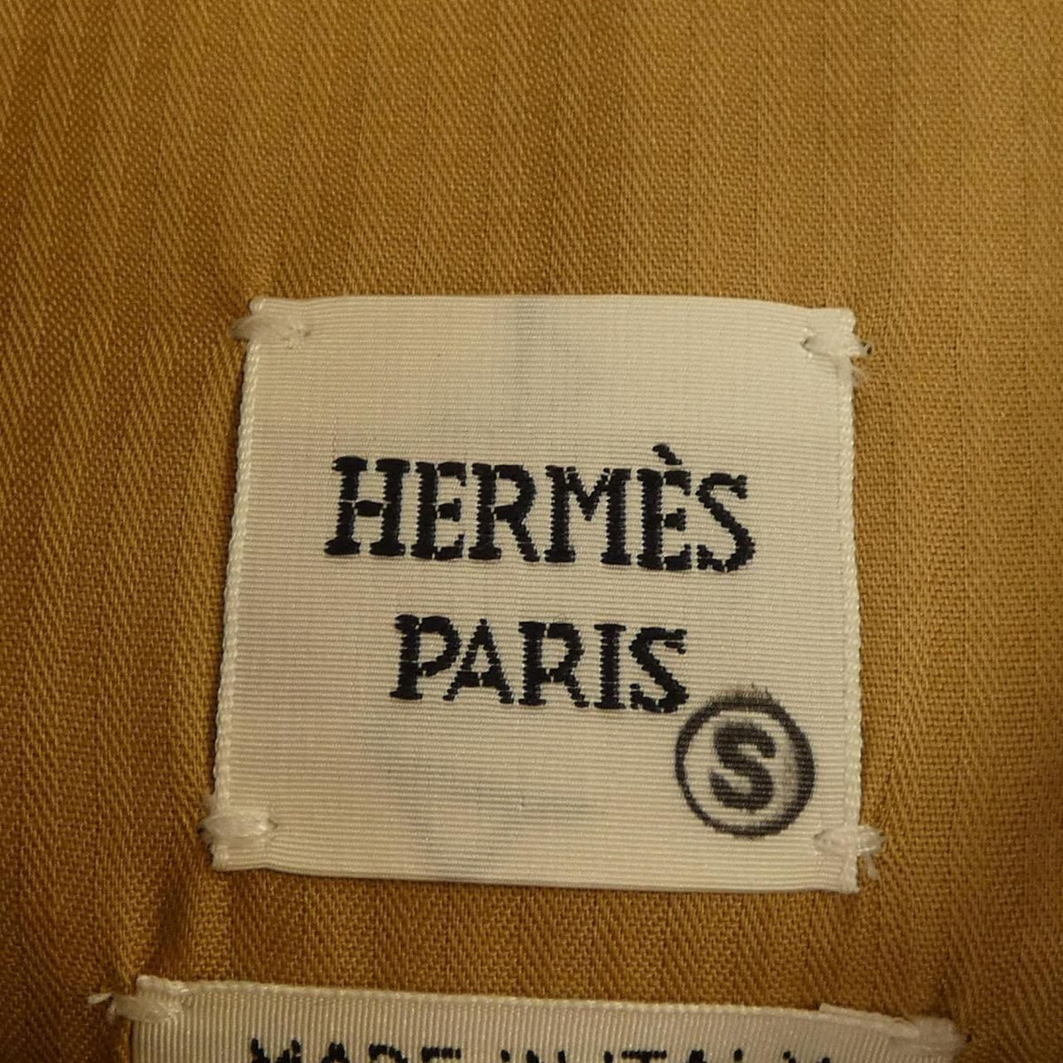 Hermes Herringbone Denim Jacket — view 4