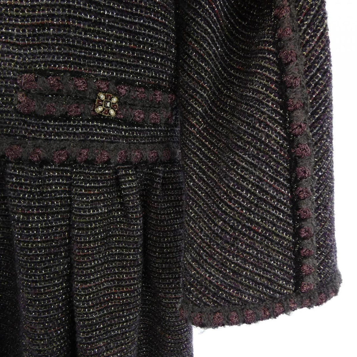 Chanel Coat Gray — view 6