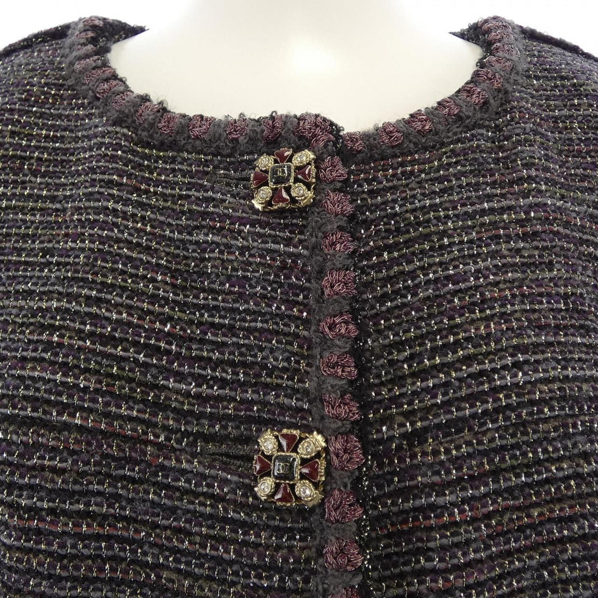 Chanel Coat Gray — view 5
