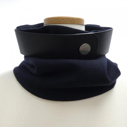 Hermes Neck Warmer Scarf Navy