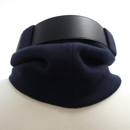 Hermes Neck Warmer Scarf Navy — view 2