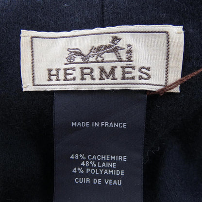 Hermes Neck Warmer Scarf Navy — view 3