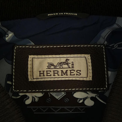Hermes Leather Jacket Brown — view 5
