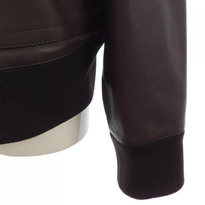 Hermes Leather Jacket Brown — view 7