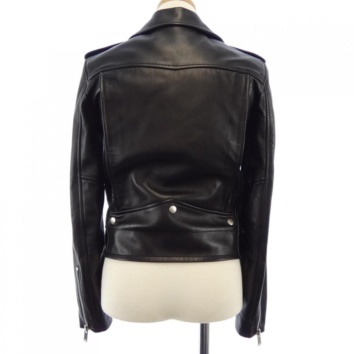Saint Laurent Leather Riders Jacket — view 2